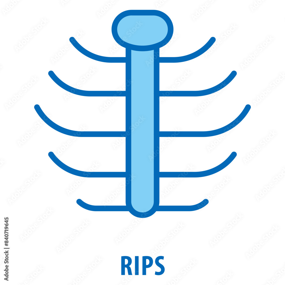 Rips Icon simple and easy to edit for your design elements Rips Icon simple and easy to edit for your design elements