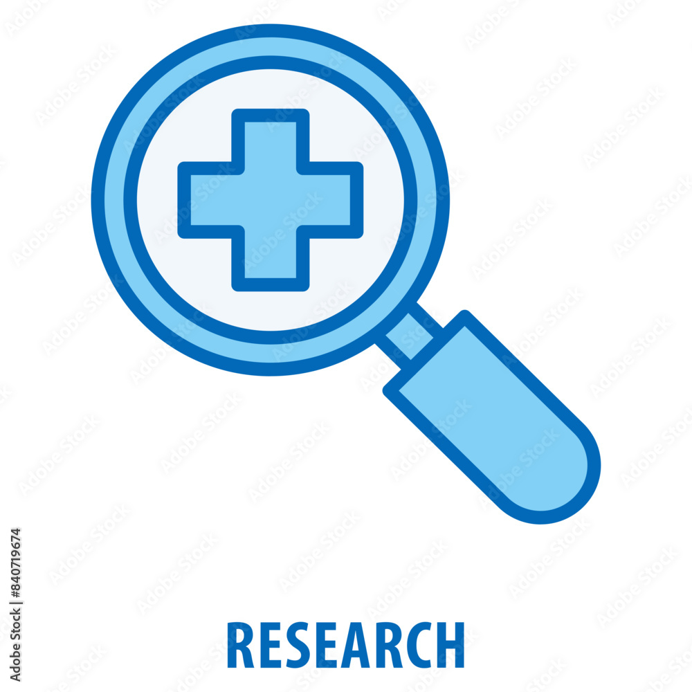 Research Icon simple and easy to edit for your design elements Research Icon simple and easy to edit for your design elements