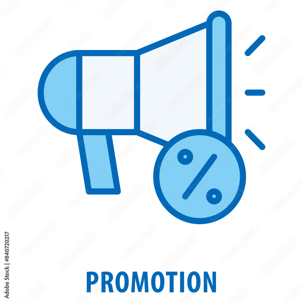 Promotion Icon simple and easy to edit for your design elements Promotion Icon simple and easy to edit for your design elements