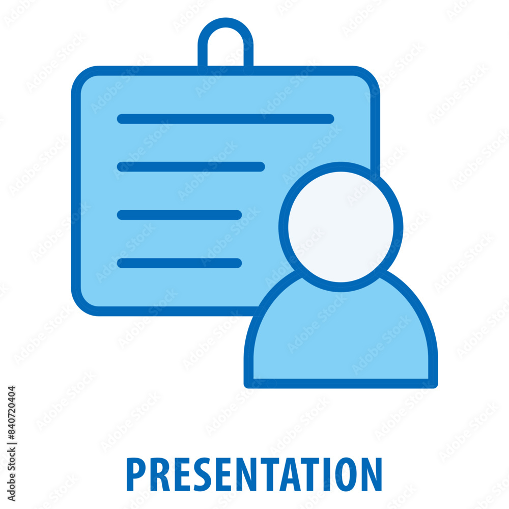 Presentation Icon simple and easy to edit for your design elements Presentation Icon simple and easy to edit for your design elements