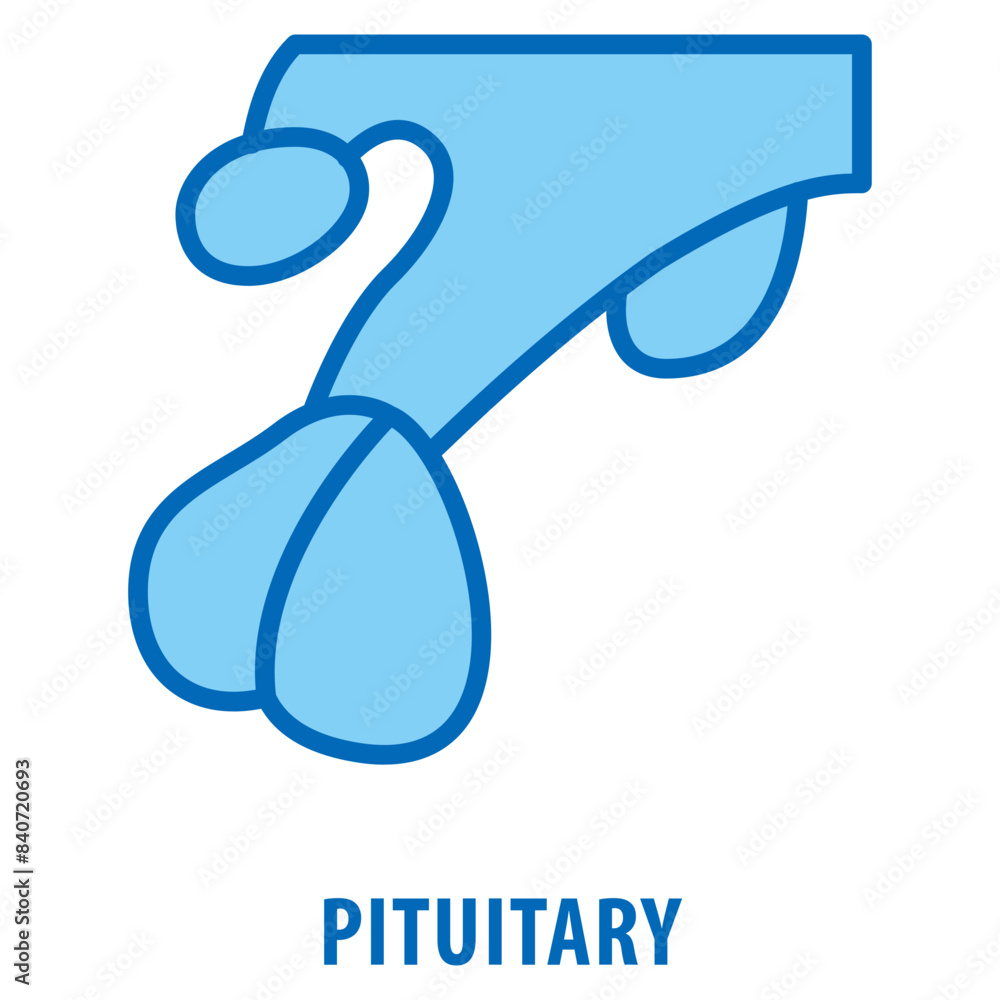 pituitary Icon simple and easy to edit for your design elements pituitary Icon simple and easy to edit for your design elements