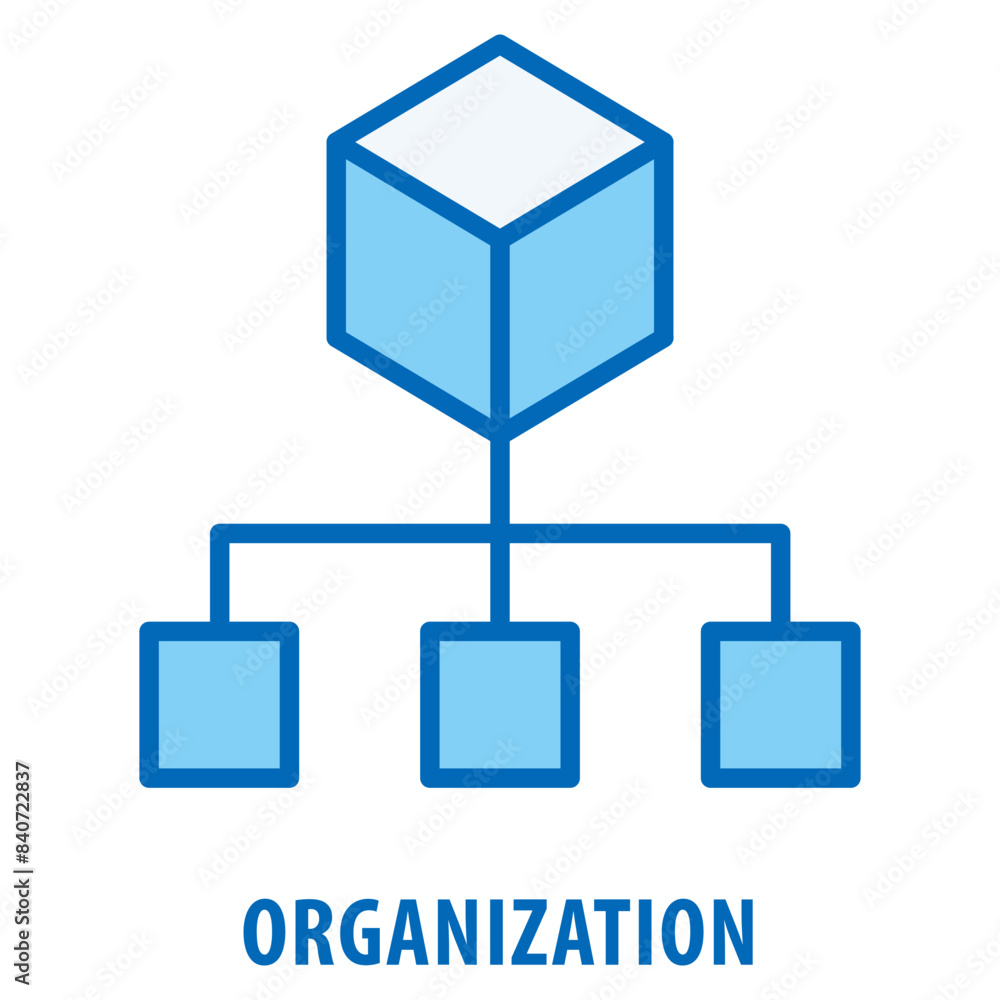 Organization Icon simple and easy to edit for your design elements Organization Icon simple and easy to edit for your design elements