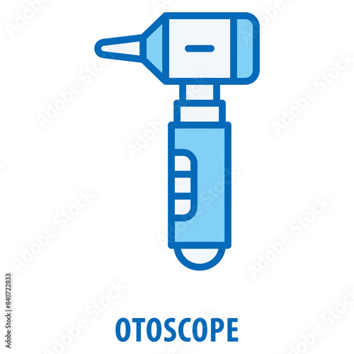 Otoscope Icon simple and easy to edit for your design elements