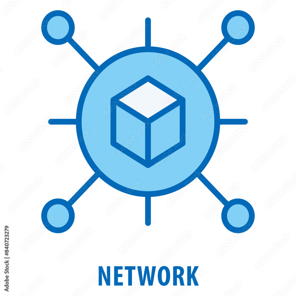 Network Icon simple and easy to edit for your design elements Network Icon simple and easy to edit for your design elements