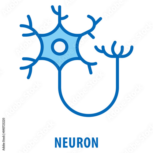 Neuron Icon simple and easy to edit for your design elements