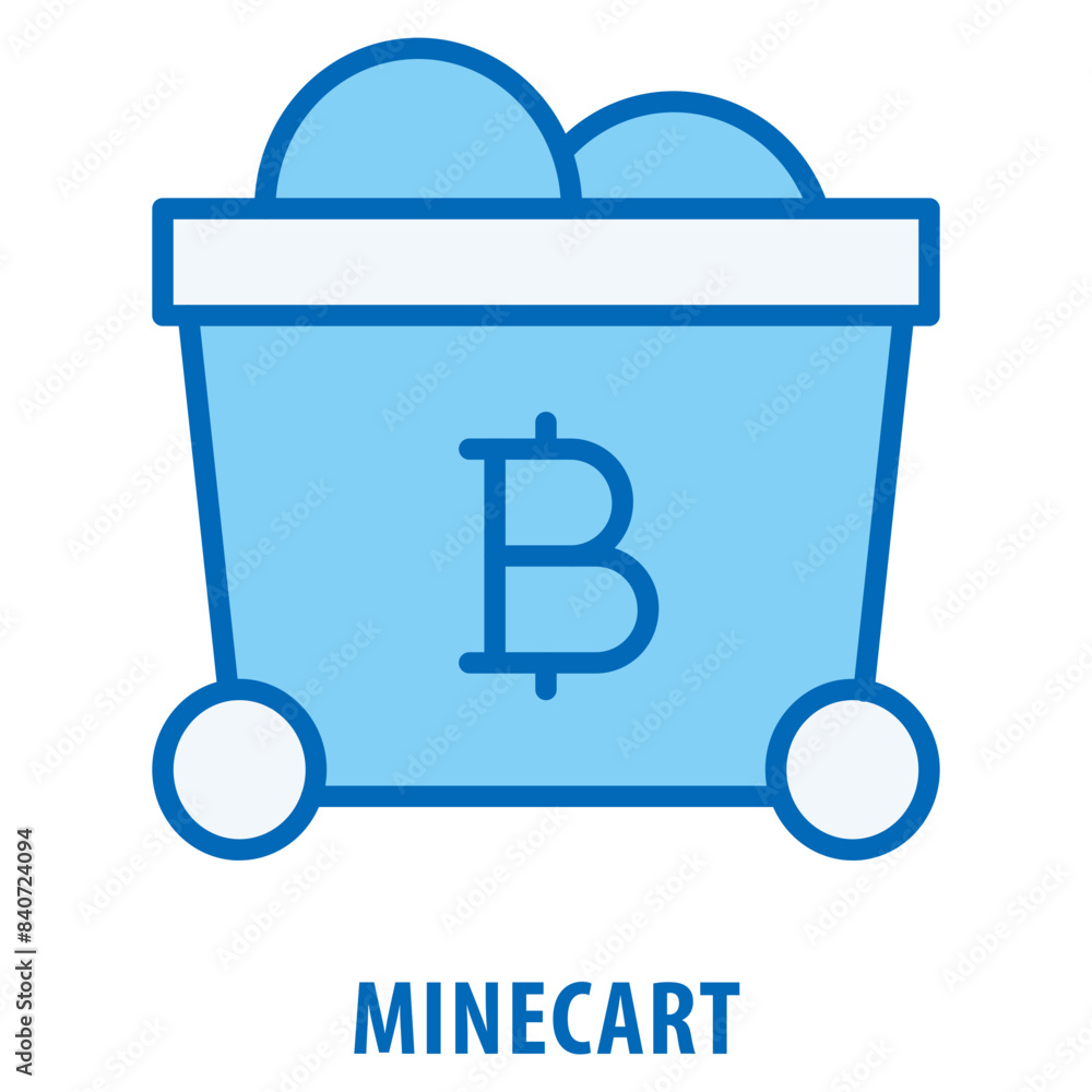 Minecart Icon simple and easy to edit for your design elements Minecart Icon simple and easy to edit for your design elements