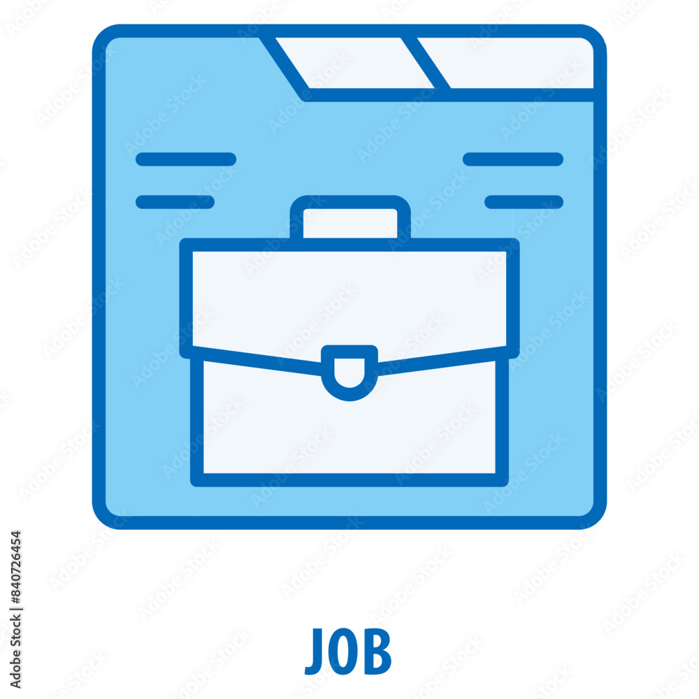Job Icon simple and easy to edit for your design elements Job Icon simple and easy to edit for your design elements