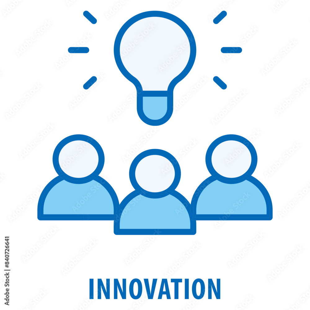Innovation Icon simple and easy to edit for your design elements Innovation Icon simple and easy to edit for your design elements