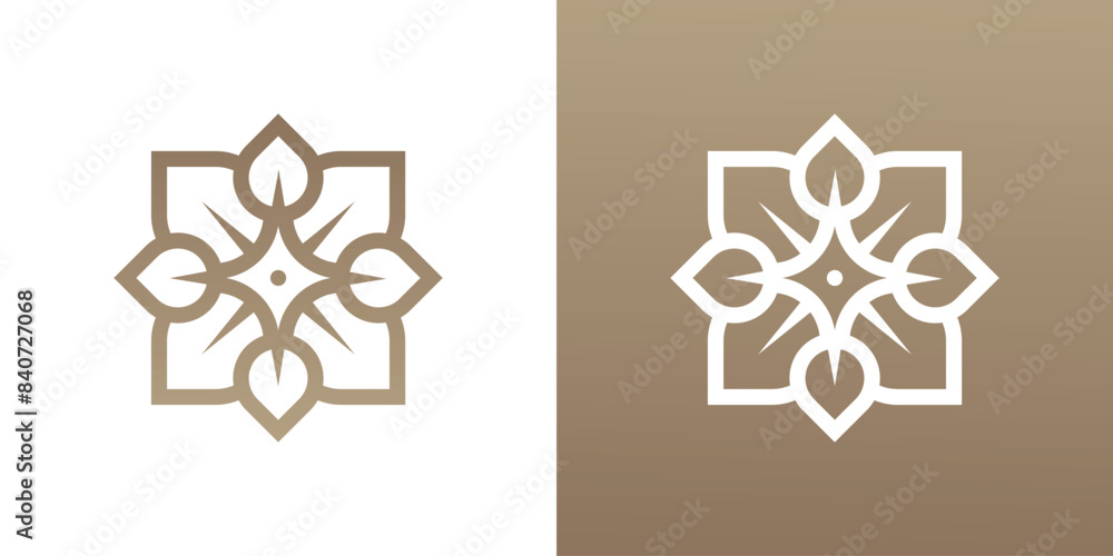 Abstrack flower logo design. Premium Vector Abstrack flower logo design. Premium Vector