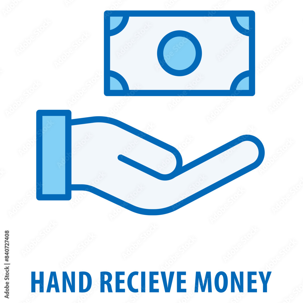 hand recieve money Icon simple and easy to edit for your design elements hand recieve money Icon simple and easy to edit for your design elements
