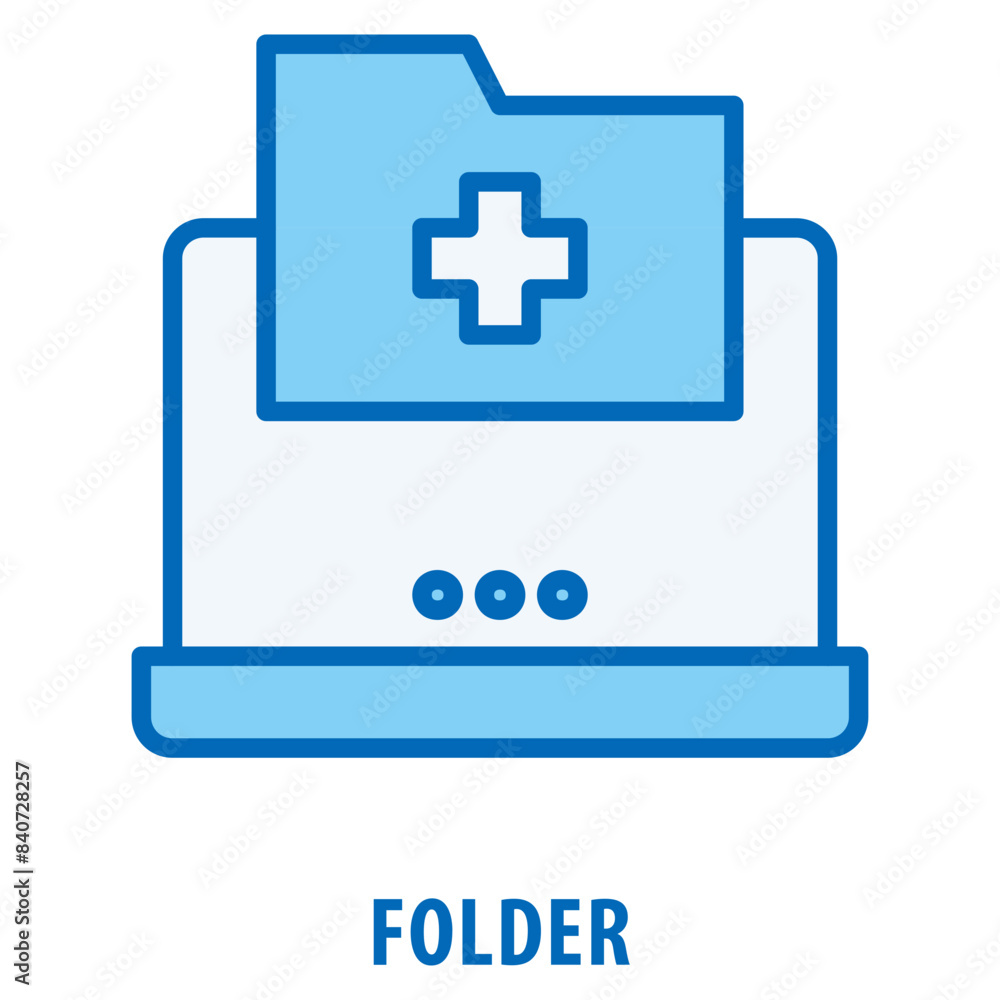 Folder Icon simple and easy to edit for your design elements Folder Icon simple and easy to edit for your design elements