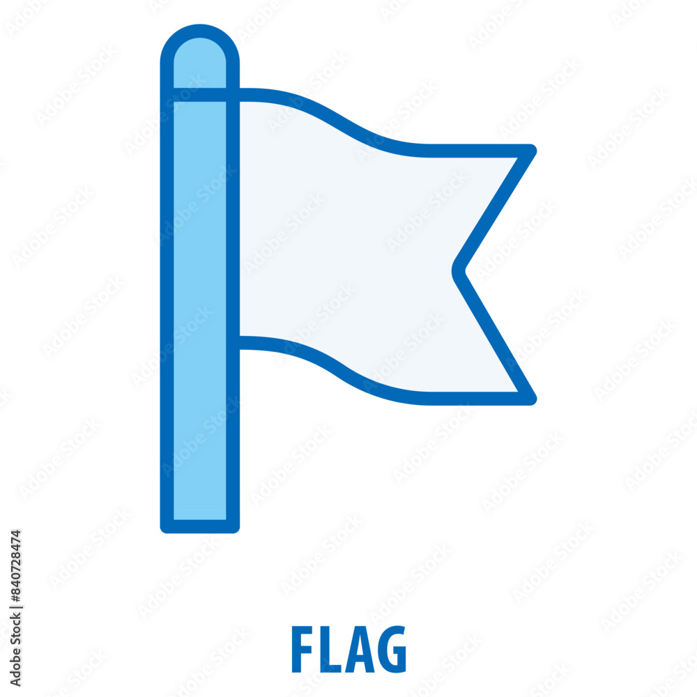 Flag Icon simple and easy to edit for your design elements Flag Icon simple and easy to edit for your design elements