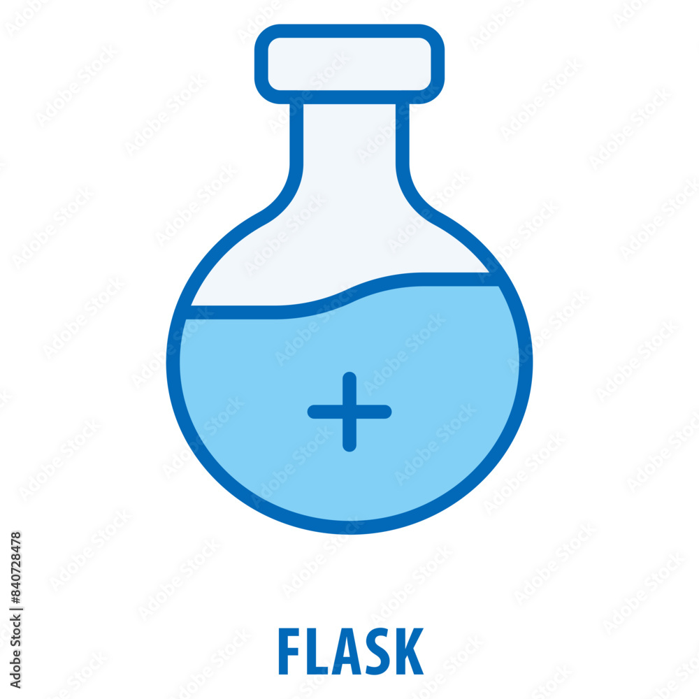 Flask Icon simple and easy to edit for your design elements Flask Icon simple and easy to edit for your design elements