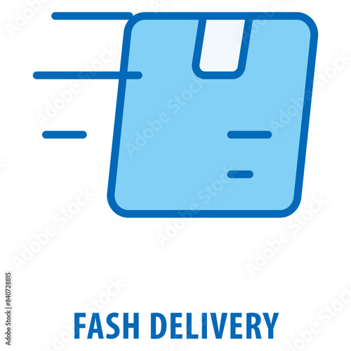 Fash Delivery Icon simple and easy to edit for your design elements