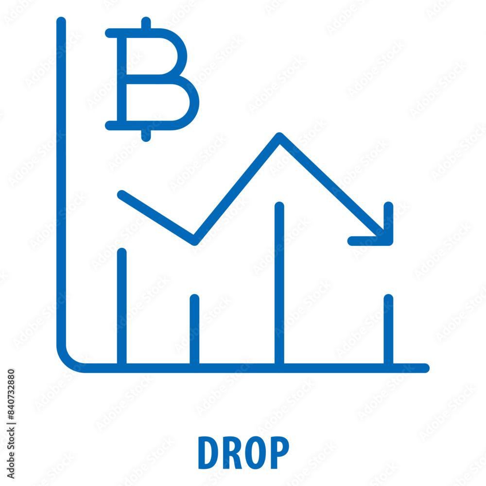 Drop Icon simple and easy to edit for your design elements Drop Icon simple and easy to edit for your design elements