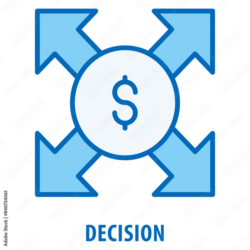 Decision Icon simple and easy to edit for your design elements Decision Icon simple and easy to edit for your design elements