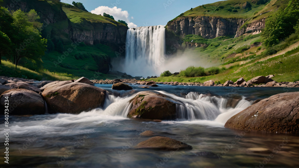 Fototapeta premium Breathtaking moments of nature