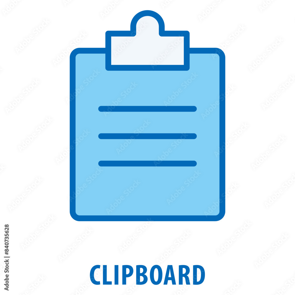Clipboard Icon simple and easy to edit for your design elements Clipboard Icon simple and easy to edit for your design elements