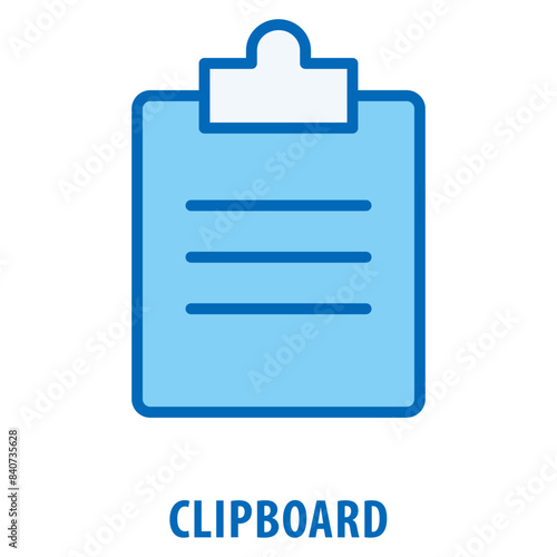Clipboard Icon simple and easy to edit for your design elements © yudi