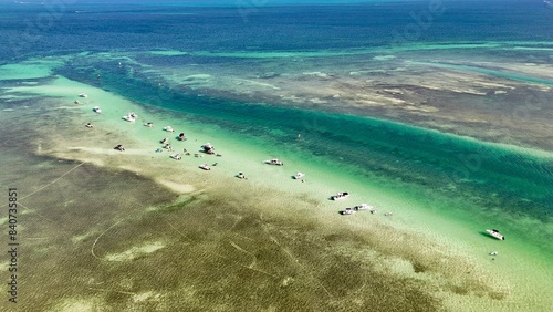 Bild auf Leinwand islamorada sandbar