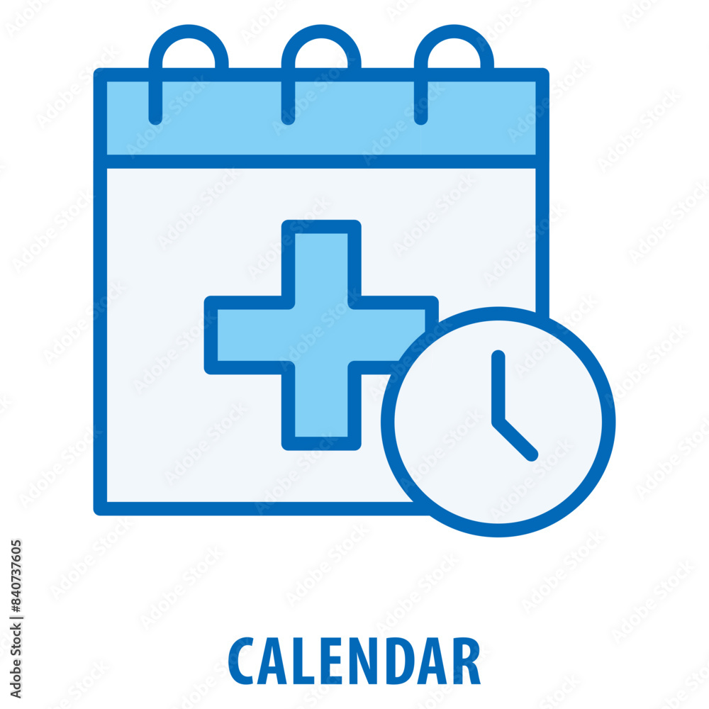 Obraz premium Calendar Icon simple and easy to edit for your design elements