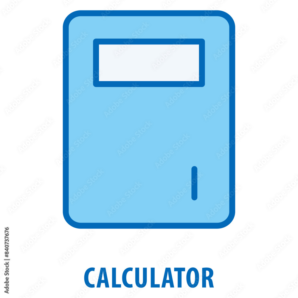 Calculator Icon simple and easy to edit for your design elements Calculator Icon simple and easy to edit for your design elements