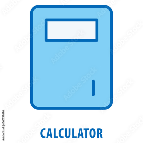 Calculator Icon simple and easy to edit for your design elements © yudi