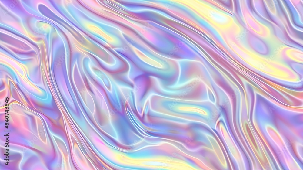 Fototapeta premium a blurred pastel background featuring a gradient of hues, evoking a sense of dreamy serenity and ethereal beauty. SEAMLESS PATTERN