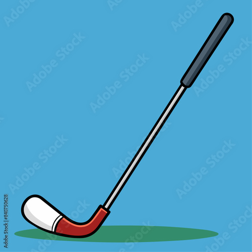 Golf club cartoon vector clipart Illustration