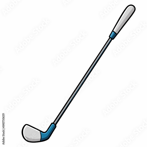 Golf club cartoon vector clipart Illustration