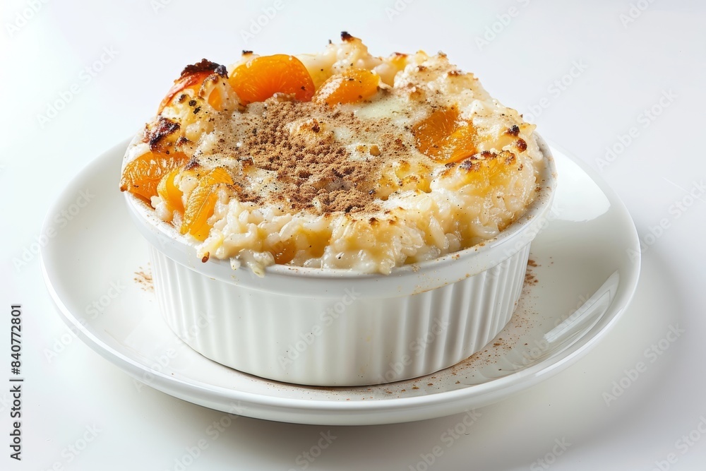 Decadent Baked Rice Pudding with Golden Apricots Decadent Baked Rice Pudding with Golden Apricots