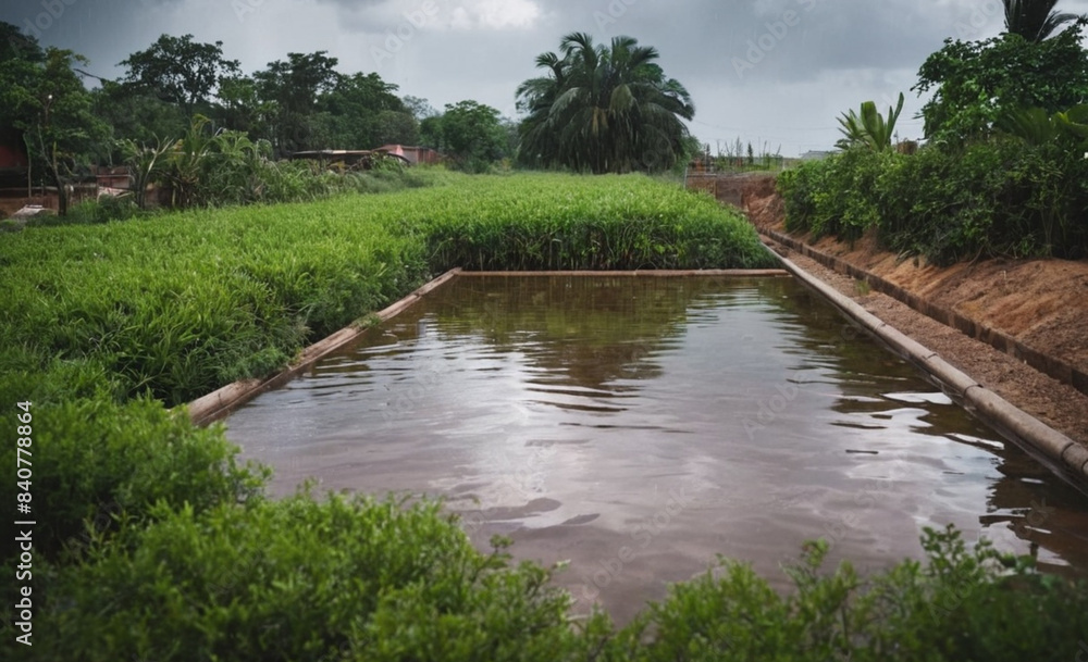Water Harvesting Landscape Recycle System for Stormwater, Rainwater, and Wastewater Combined with Landscape Design Water Harvesting Landscape Recycle System for Stormwater, Rainwater, and Wastewater Combined with Landscape Design