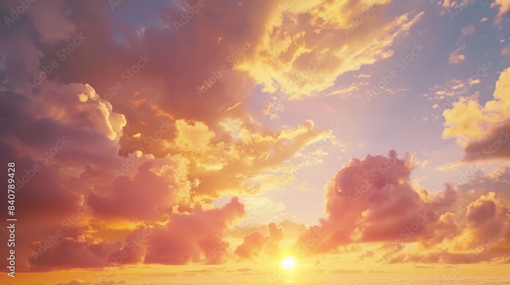 Time lapse video of awesome changing cloudscape at sunset in 4K hyper realistic Time lapse video of awesome changing cloudscape at sunset in 4K hyper realistic