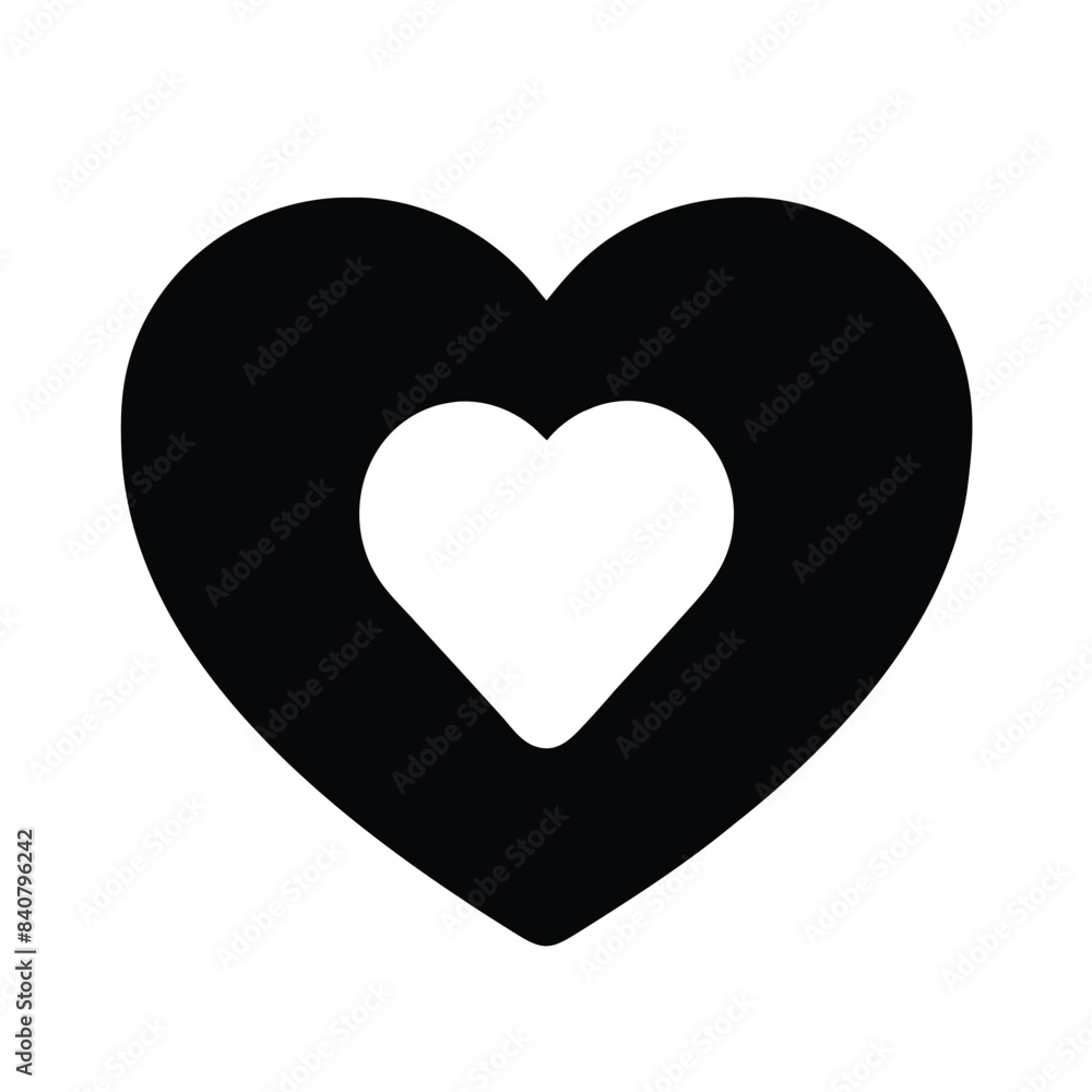 Simple Black Heart Outline Vector for Valentine's Day and Love-Themed Designs Simple Black Heart Outline Vector for Valentine's Day and Love-Themed Designs