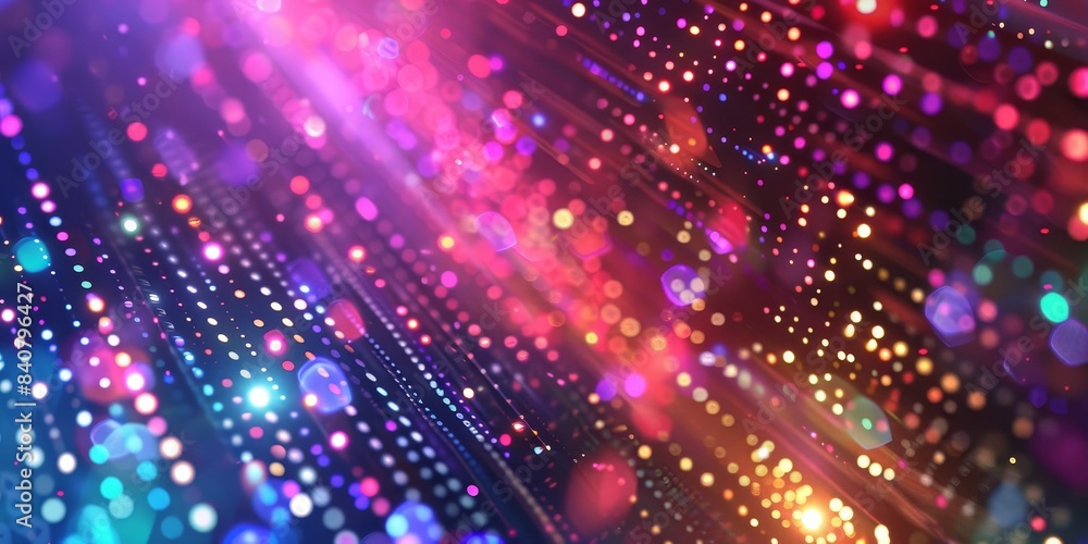 Fototapeta premium Innovative technology background with a focus on virtual networks and data visualization, creating a sleek and futuristic design