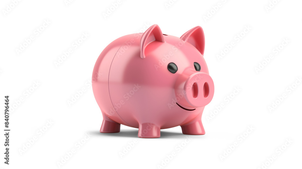 3D piggy bank icon 3D piggy bank icon