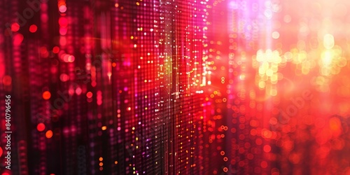 Wallpaper Mural Innovative technology background with a focus on virtual networks and data visualization, creating a sleek and futuristic design Torontodigital.ca