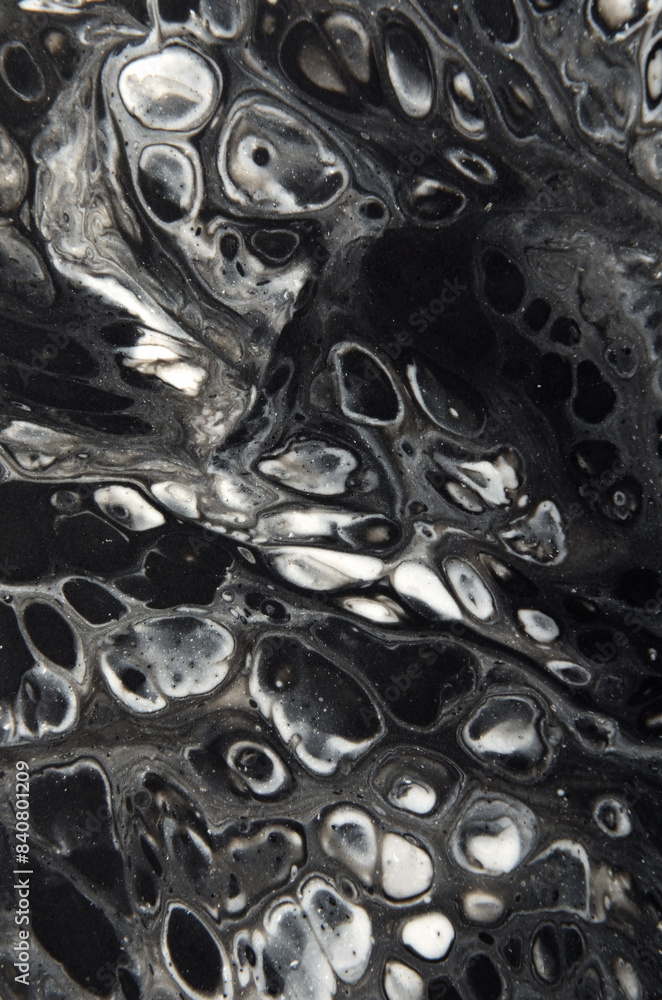 abstract art background of white cells on black
abstract art background of white cells on black