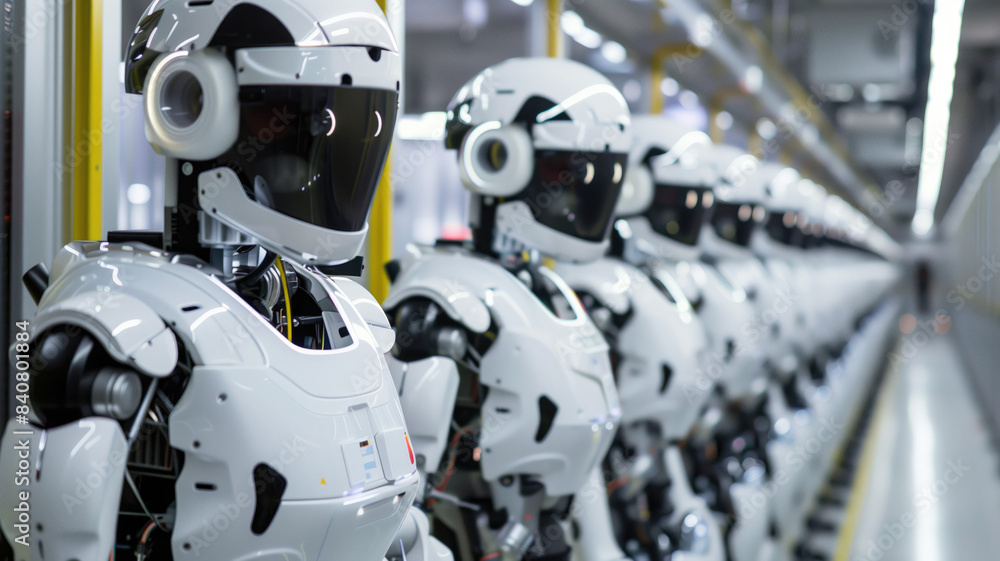 business management smart robotic warehouse AI Generated Image business management smart robotic warehouse AI Generated Image