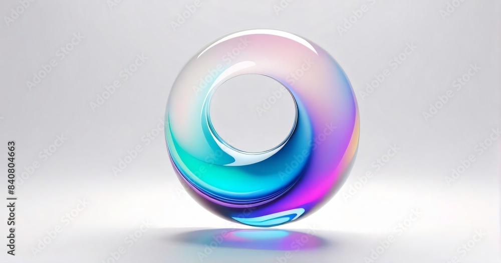 Holo 3D Gradient Wallpaper Background