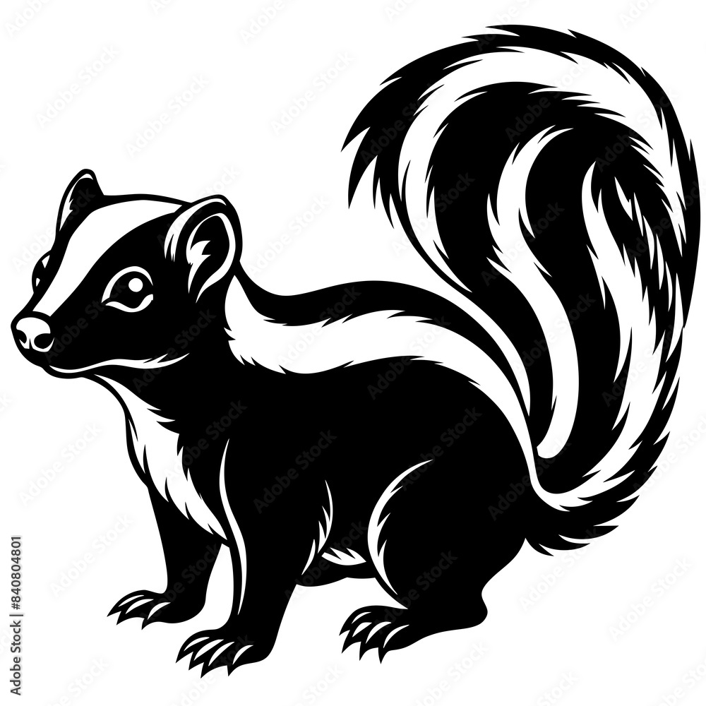 black and white squirrel black and white squirrel