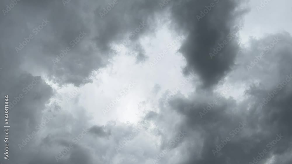 Gloomy rainy clouds Gloomy rainy clouds