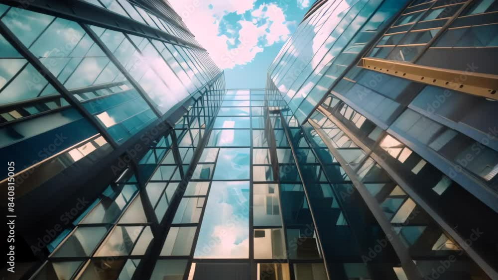 Observing towering metal and glass structures in a bustling urban environment, a towering structure of metal and glass pulsating with energy Observing towering metal and glass structures in a bustling urban environment, a towering structure of metal and glass pulsating with energy