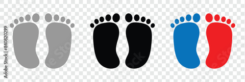 Baby feet vector design illustration