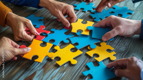 Collaborative Business Puzzle Solving Success