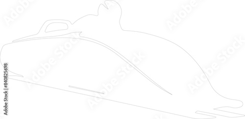 bobsleigh outline
