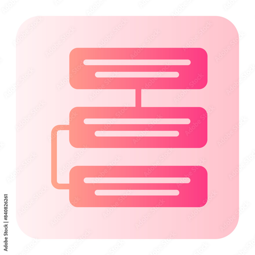 networking gradient icon networking gradient icon