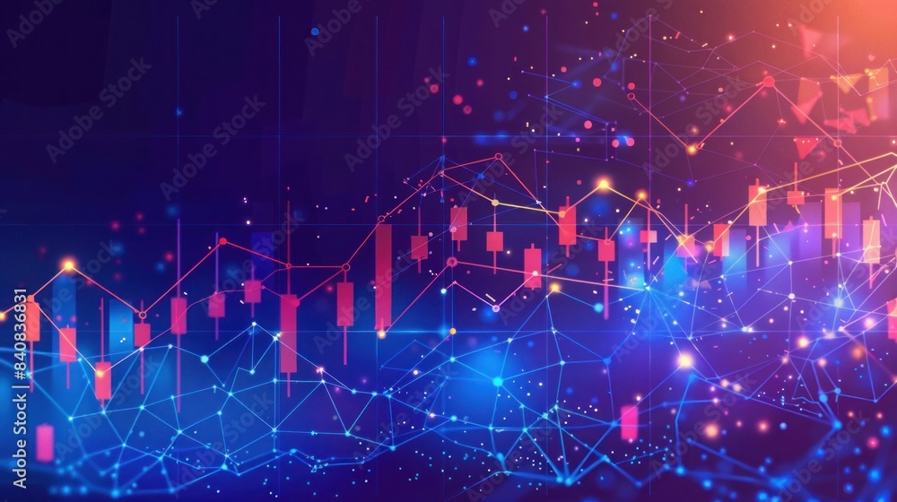 financial chart with uptrend line candle stick stock market graph background. data graph chart report statistic marketing management financial chart with uptrend line candle stick stock market graph background. data graph chart report statistic marketing management