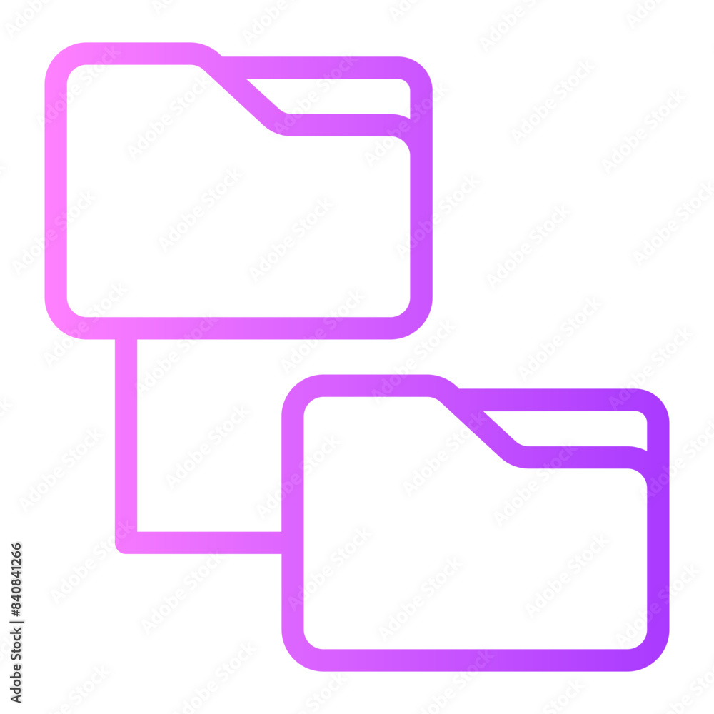 folder gradient icon