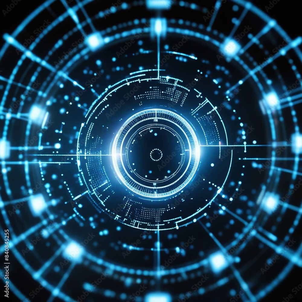 Fototapeta premium Background of technological concepts